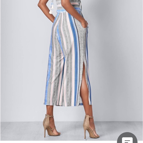 Venus Halter Jumpsuit with Side Slit Legs XS - Picture 3 of 5